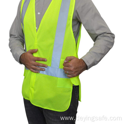 Breathable High-Visibility Safety Vest
